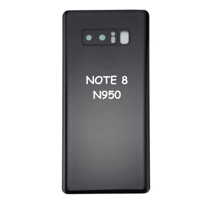 Back Cover with Camera Lens Cover for Samsung Galaxy Note 8 N950 (Black) - Best Cell Phone Parts Distributor in Canada, Parts Source