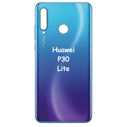 Battery Door Cover Glass For Huawei P30 Lite Nova 4E MAR-LX1A (Peacock Blue) - Best Cell Phone Parts Distributor in Canada, Parts Source