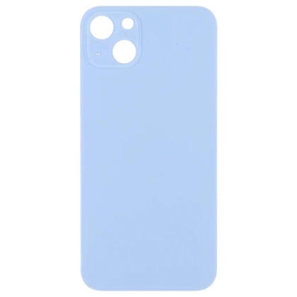 Big Camera Hole Glass Back Battery Cover For iPhone 14 (Blue) - Best Cell Phone Parts Distributor in Canada, Parts Source