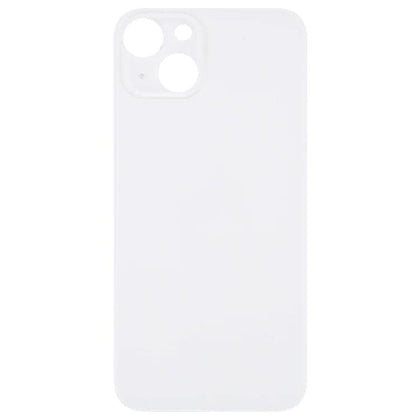 Big Camera Hole Glass Back Battery Cover For iPhone 14 (Starlight) (SILVER) - Best Cell Phone Parts Distributor in Canada, Parts Source