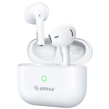 Esoulk Truwireless Earbuds with Noise Reduction & long Battery Life White - Best Cell Phone Parts Distributor in Canada, Parts Source