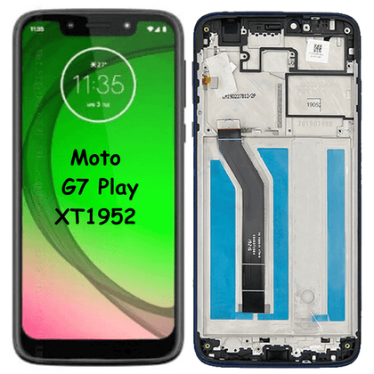 LCD & Digitizer Assembly With Frame For Motorola Moto G7 Play (XT1952) - Best Cell Phone Parts Distributor in Canada, Parts Source