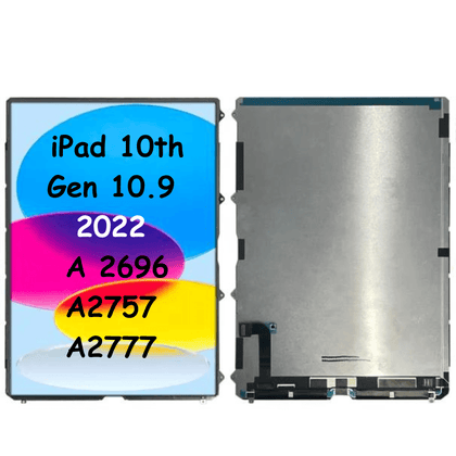 LCD Display AAA Quality For iPad 10th Gen 2022 4G 10.9 A2696 A2757 A2777 - Best Cell Phone Parts Distributor in Canada, Parts Source