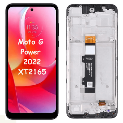 LCD Screen + Touch Display Digitizer Assembly With Frame For Motorola Moto G Power 2022 XT2165 - Best Cell Phone Parts Distributor in Canada, Parts Source