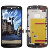Motorola Moto G2 LCD Assembly with Frame Black