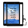 Touch Panel Digitizer Controller Button + Home Key Button for iPad Air 1st  Gen  A1474 A1475 A1476 (BLACK)