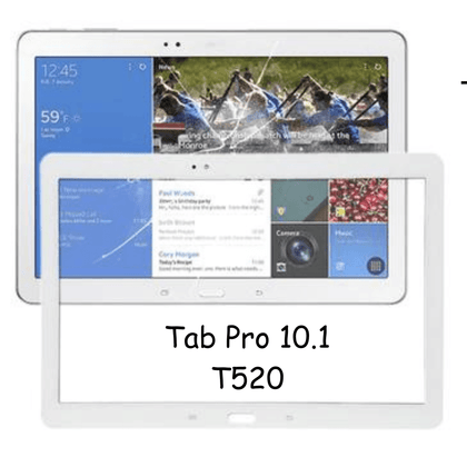 Touch Panel For Samsung Galaxy Tab Pro 10.1 / SM-T520 (White) - Best Cell Phone Parts Distributor in Canada, Parts Source