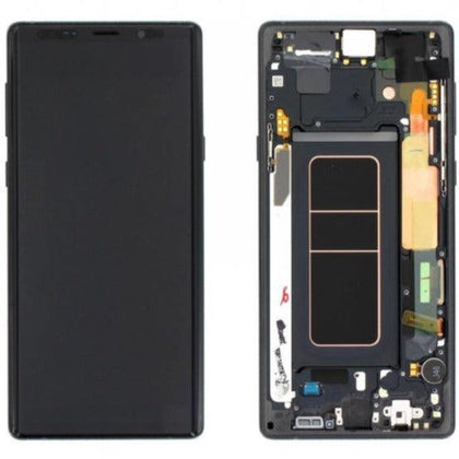 Samsung Note 9 LCD assembly Black with Frame AAA Quality - Best Cell Phone Parts Distributor in Canada