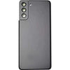 Back Cover Glass With Camera Lens Compatible to Samsung Glaxy S21 Plus (Phantom Black)