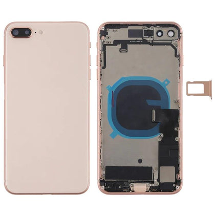 Back Housing Frame with Small Parts for iPhone 8 Plus-(Gold) - Best Cell Phone Parts Distributor in Canada, Parts Source