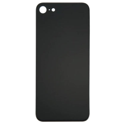Back Housing Glass Cover With Larger Camera Hole for iPhone 8- Black - Best Cell Phone Parts Distributor in Canada, Parts Source