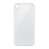 Back Housing Glass Cover With Larger Camera Hole for iPhone 8 - Silver