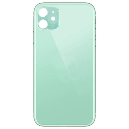 Battery Back Cover with large Holes for iPhone 11 (Green) - Best Cell Phone Parts Distributor in Canada, Parts Source