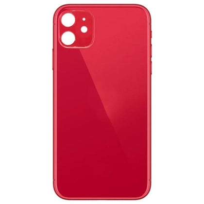 Battery Back Cover with large Holes for iPhone 11 (Red) - Best Cell Phone Parts Distributor in Canada, Parts Source
