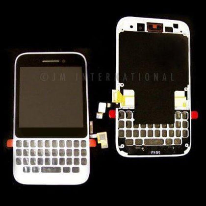 Blackberry Q5 LCD Digitizer Assembly White - Cell Phone Parts Canada