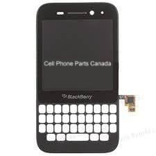 Blackberry Q5 LCD Digitizer Assenbly Black - Cell Phone Parts Canada