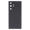 For Samsung Galaxy S22 Ultra 5G SM-S908B Battery Back Cover with Camera Lens Cover (Black)