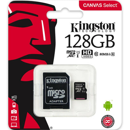 Kingston Micro SD Card 3.0, Class10, 128G - Best Cell Phone Parts Distributor in Canada