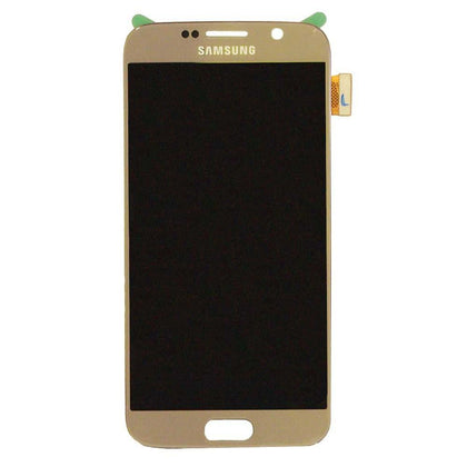 Samsung S6 LCD Assembly Gold with Frame - Best Cell Phone Parts Distributor in Canada
