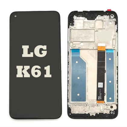 LG K61 LCD & Digitizer with Frame  Screen