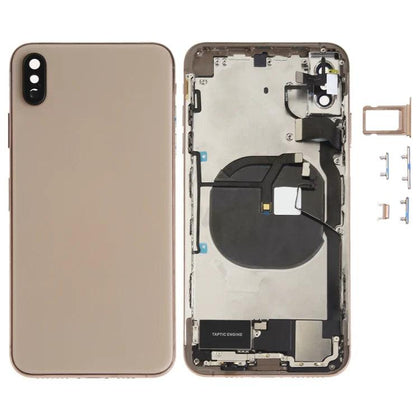 REAR BACK CHASSIS HOUSING WITH PARTS GRADE A for iPhone XS Max(Gold) - Best Cell Phone Parts Distributor in Canada, Parts Source