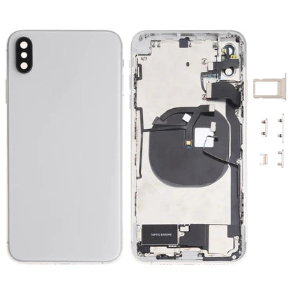 REAR BACK CHASSIS HOUSING WITH PARTS GRADE A for iPhone XS Max(White) - Best Cell Phone Parts Distributor in Canada, Parts Source