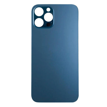 Replacement Back Cover Glass for iPhone 12 PRO with large Holes - (PACIFIC BLUu