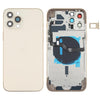 Replacement Back Housing for iPhone 12 Pro with Buttons - Gold