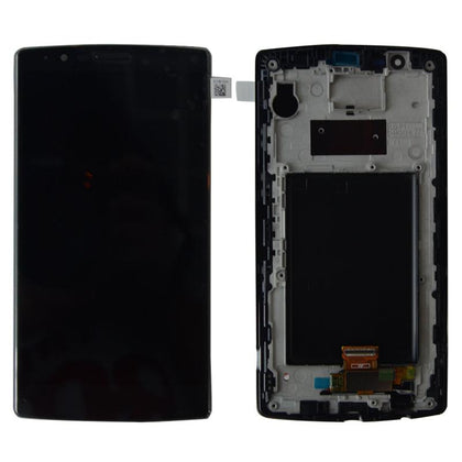 LG G4 LCD Assembly Black with Frame - Best Cell Phone Parts Distributor in Canada