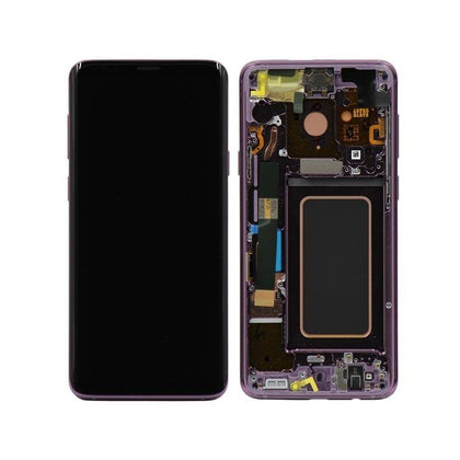 Replacement LCD & Digitizer for Samsung S9 Plus G965U  with Frame Purple - Best Cell Phone Parts Distributor in Canada
