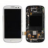 Replacement Samsung S3 i747 LCD with Digitizer and Frame  White