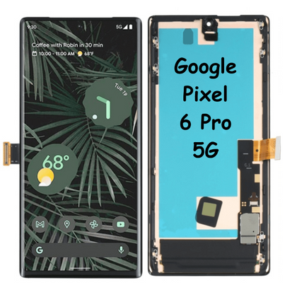 AMOLED Digitizer Touch Screen Full Assembly For Pixel 6 Pro 5G GLUOG G8VOU (without Fingerprint Sensor) (Premium) - Best Cell Phone Parts Distributor in Canada, Parts Source