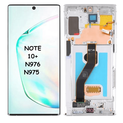 AMOLED LCD Screen & Digitizer Full Assembly For Samsung Note 10+ N975 / N976 (Aura White) - Best Cell Phone Parts Distributor in Canada, Parts Source
