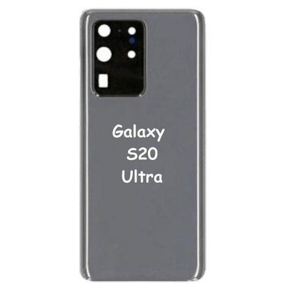 Back Cover Glass With Camera Lens For Samsung Galaxy S20 Ultra 5G G988 (Cosmic Grey) - Best Cell Phone Parts Distributor in Canada, Parts Source