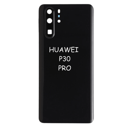 Battery Back Cover Door For Huawei P30 Pro VOG-L29 VOG-L09 VOG-L04 (Black) - Best Cell Phone Parts Distributor in Canada, Parts Source