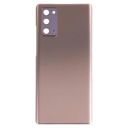 Battery Back Cover with Camera Lens Cover For Samsung Galaxy Note20 N980 / N981 (Mystic Bronze) - Best Cell Phone Parts Distributor in Canada, Parts Source