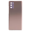 Battery Back Cover with Camera Lens Cover For Samsung Galaxy Note20 N980 / N981 (Mystic Bronze)