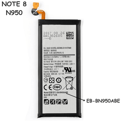 Battery EB-BN950ABE 3300mAh Li-Polymer for Samsung Galaxy Note 8 N950. - Best Cell Phone Parts Distributor in Canada, Parts Source