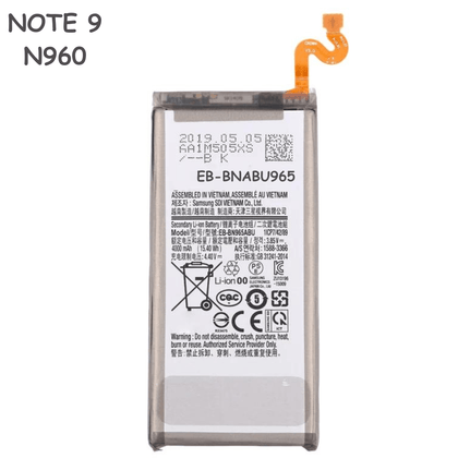 Battery EB-BN960ABE 4000mAh for Samsung Galaxy Note9 N960 - Best Cell Phone Parts Distributor in Canada, Parts Source