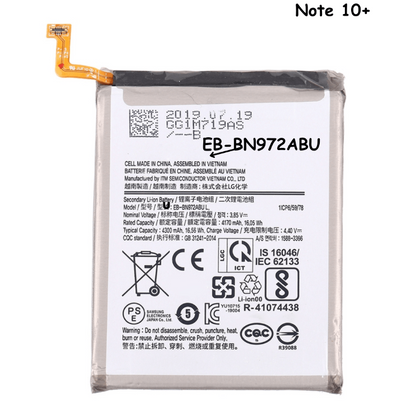 Battery EB-BN972ABU 4170mAh For Samsung Galaxy Note10 Plus - Best Cell Phone Parts Distributor in Canada, Parts Source
