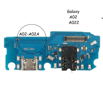 Charging Port Board + Headphone Jack For Samsung Galaxy A02 A022 - Best Cell Phone Parts Distributor in Canada, Parts Source