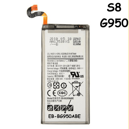 EB-BG950ABE 3000mAh Battery Samsung Galaxy S8 G950 - Best Cell Phone Parts Distributor in Canada, Parts Source