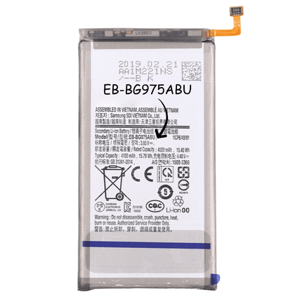 EB-BG973ABE 3400mAh Battery For Samsung Galaxy S10 G973 - Best Cell Phone Parts Distributor in Canada, Parts Source