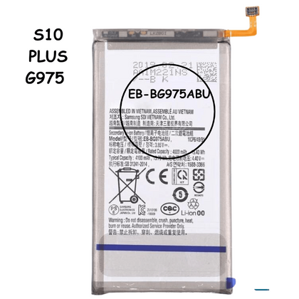 EB-BG975ABU 4100mAh Battery For Samsung Galaxy S10 Plus G975 - Best Cell Phone Parts Distributor in Canada, Parts Source