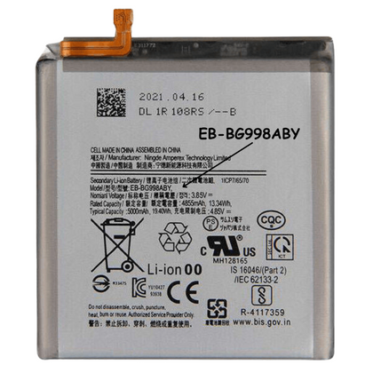 EB-BG998ABY Battery 5000mAh For Samsung Galaxy S21 Ultra G998B - Best Cell Phone Parts Distributor in Canada, Parts Source