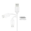Esoulk Cable Type-C 10.0 Ft, 2A White EC38-TCP-WH