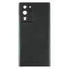 High Quality Back Glass Cover Door  + Camera Lens For Samsung Galaxy Note 20 Ultra 5G N986 (Mystic Black)