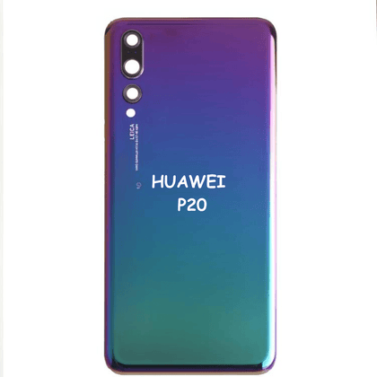 Huawei P20 Battery Back Cover Glass (Blue) - Best Cell Phone Parts Distributor in Canada, Parts Source