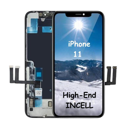 iPhone 11 Screen High-End INCELL LCD Display & Touch Screen Digitizer Full Assembly For iPhone Model A2111, A2223, A2221 - Best Cell Phone Parts Distributor in Canada, Parts Source