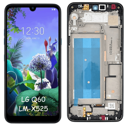 LCD & Digitizer Assembly LG Q60 LM-X525 LMX525EAW (Black) - Best Cell Phone Parts Distributor in Canada, Parts Source